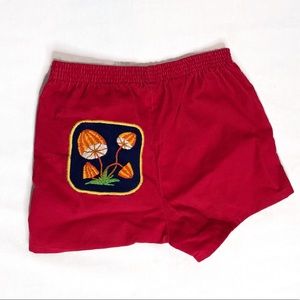 Levi’s Upcycled Embroidered Corduroy Red S…